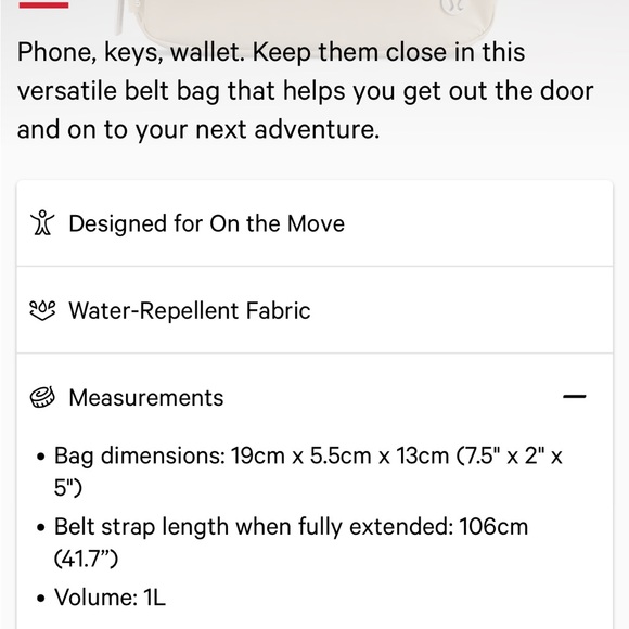 Lululemon Everywhere Belt Bag- Sage green NWT- Sold Out!!! - Picture 7 of 9